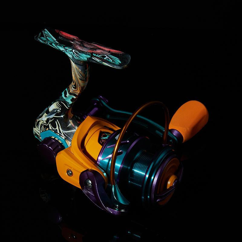 BILLINGS HA 1000-4000 Series Spinning Reel, 5.2:1 Gear Ratio, 8KG/18LB Max Drag, Durable Metal Fishing Reel for Freshwater and Saltwater Fishing Tackle, Fishing Equipment Christmas Gift Ideas, Gifts for Men, Fishing Stuff