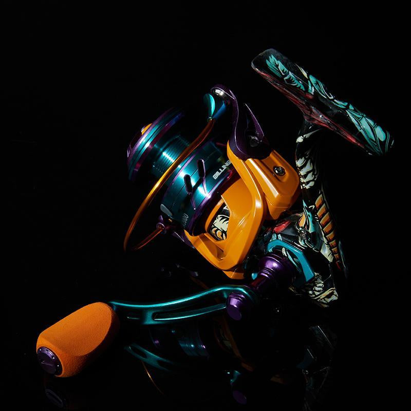 BILLINGS HA 1000-4000 Series Spinning Reel, 5.2:1 Gear Ratio, 8KG/18LB Max Drag, Durable Metal Fishing Reel for Freshwater and Saltwater Fishing Tackle, Fishing Equipment Christmas Gift Ideas, Gifts for Men, Fishing Stuff